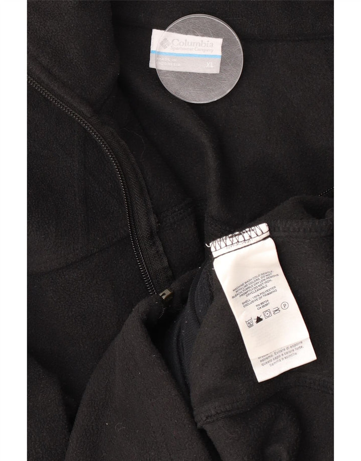 Columbia Dame Fleecejakke UK 18 XL Sort Polyester