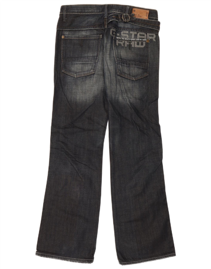 G-Star Dame Bootcut Jeans W25 L29 Marineblå Colourblock Bomuld