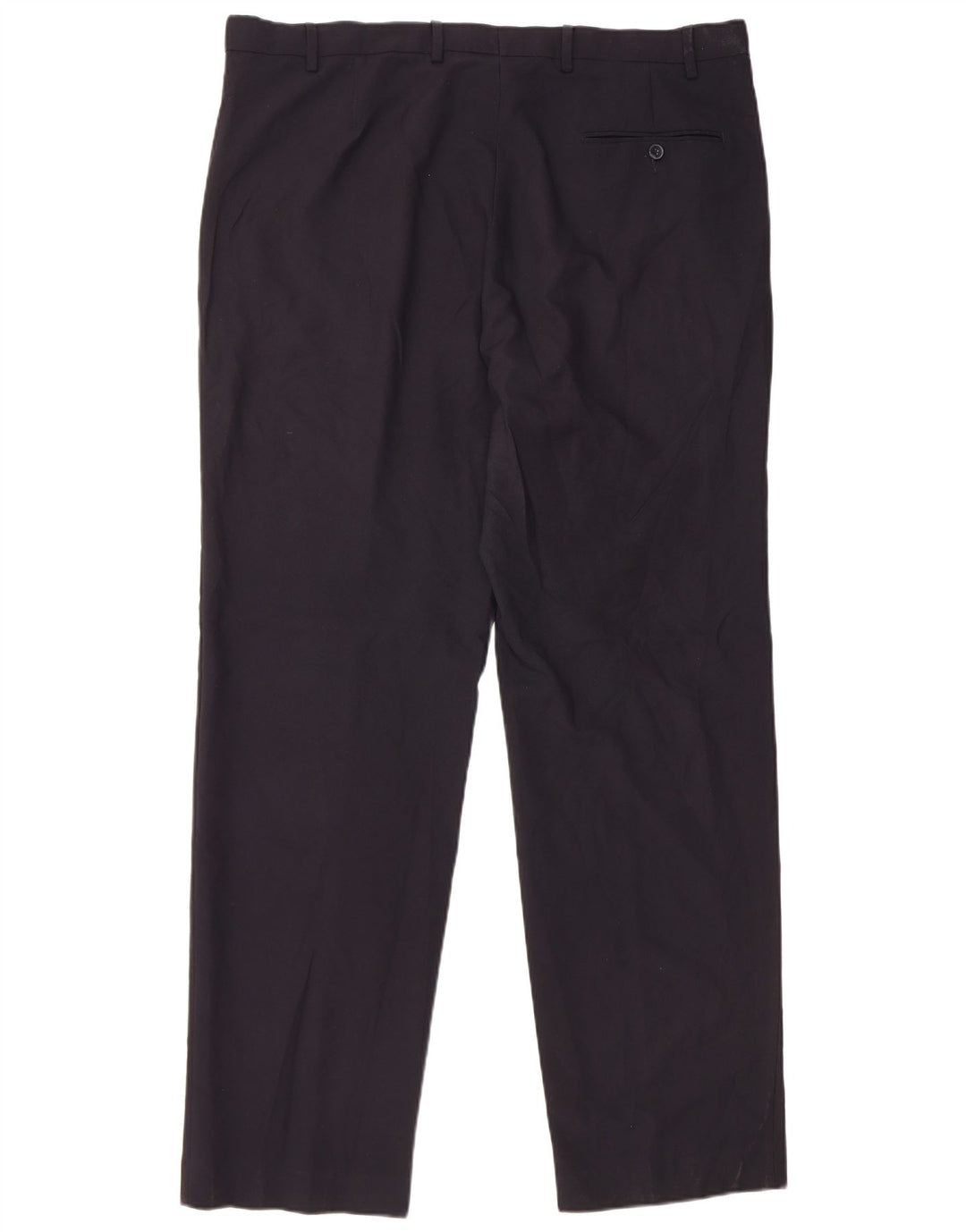 Marks & Spencer Herre Regular Fit Suit Bukser W40 L33 Marineblå polyester