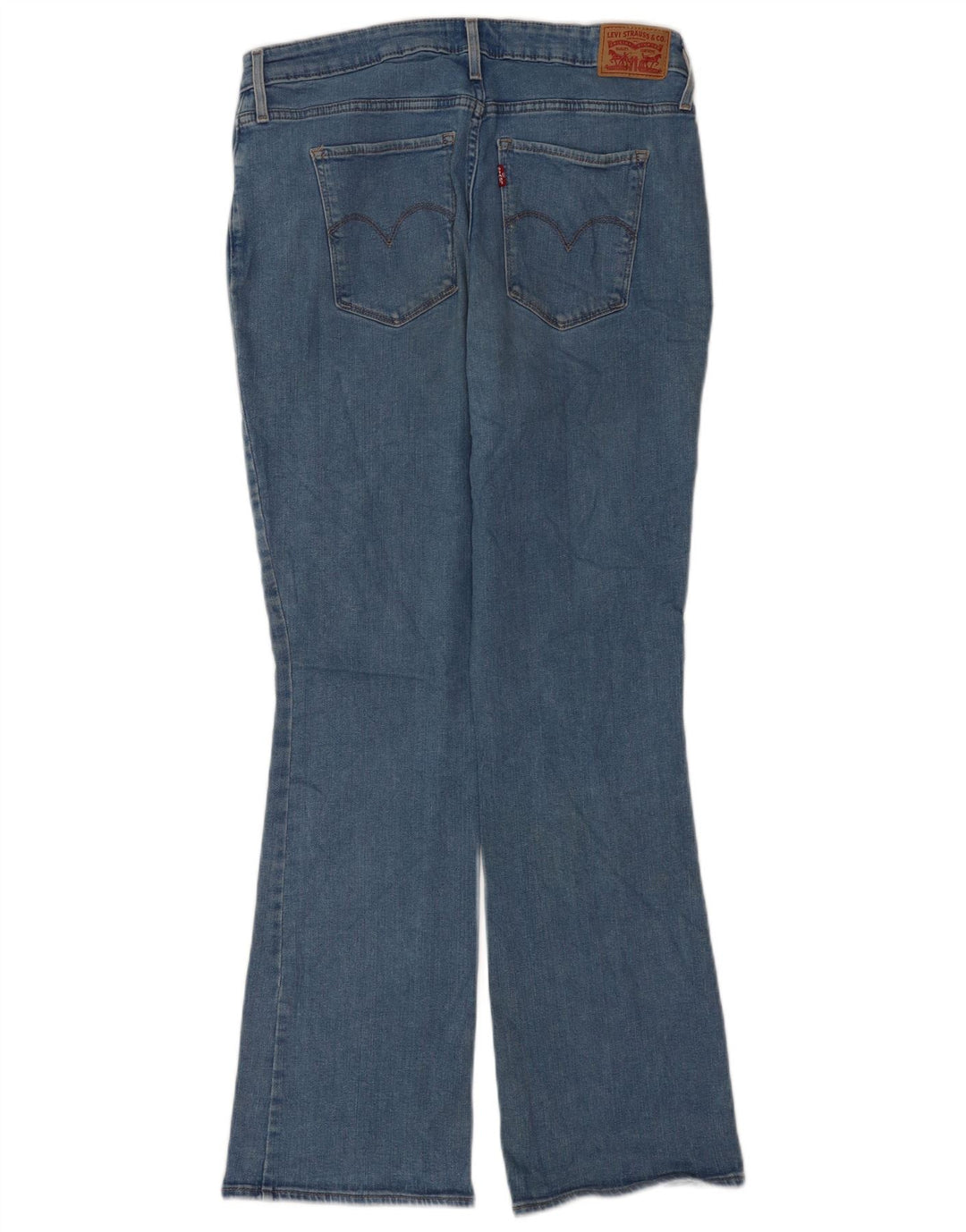 Levi's Dame 725 High Rise Bootcut Jeans W33 L32 Blå Bomuld