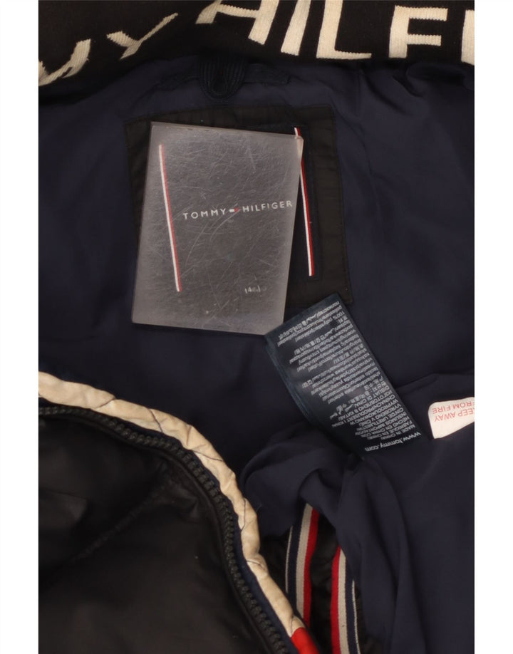 Tommy Hilfiger drenge hættepolstret jakke 13-14 år sort polyester