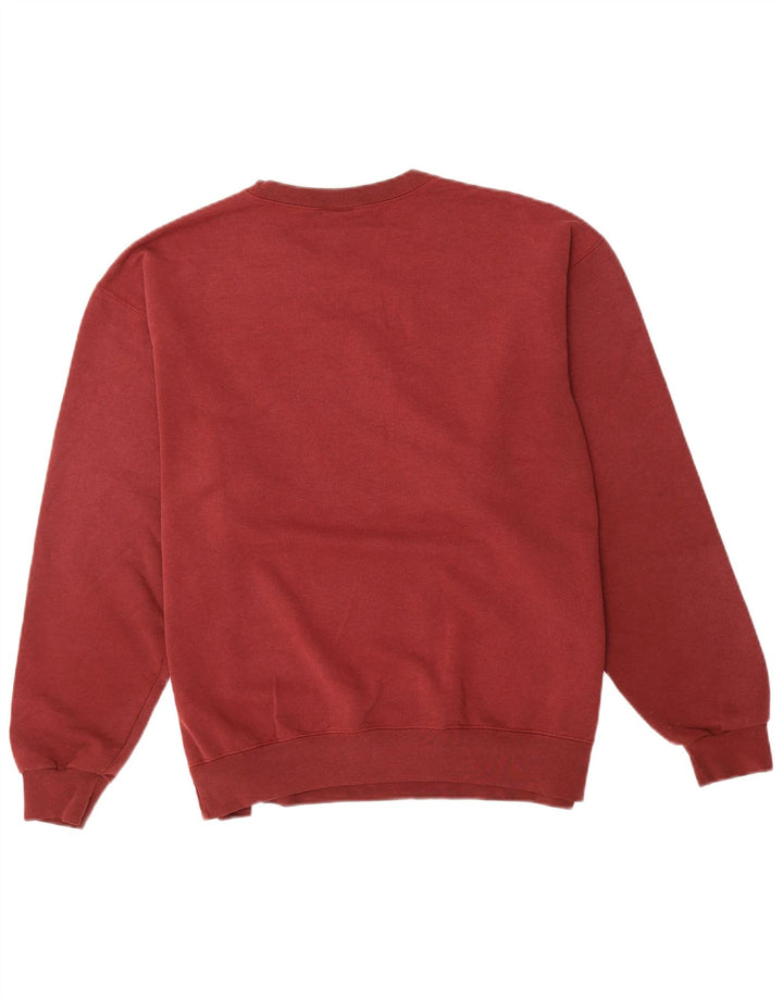 CHAMPION Mens New Maxico State Graphic Sweatshirt Jumper Large Burgundy