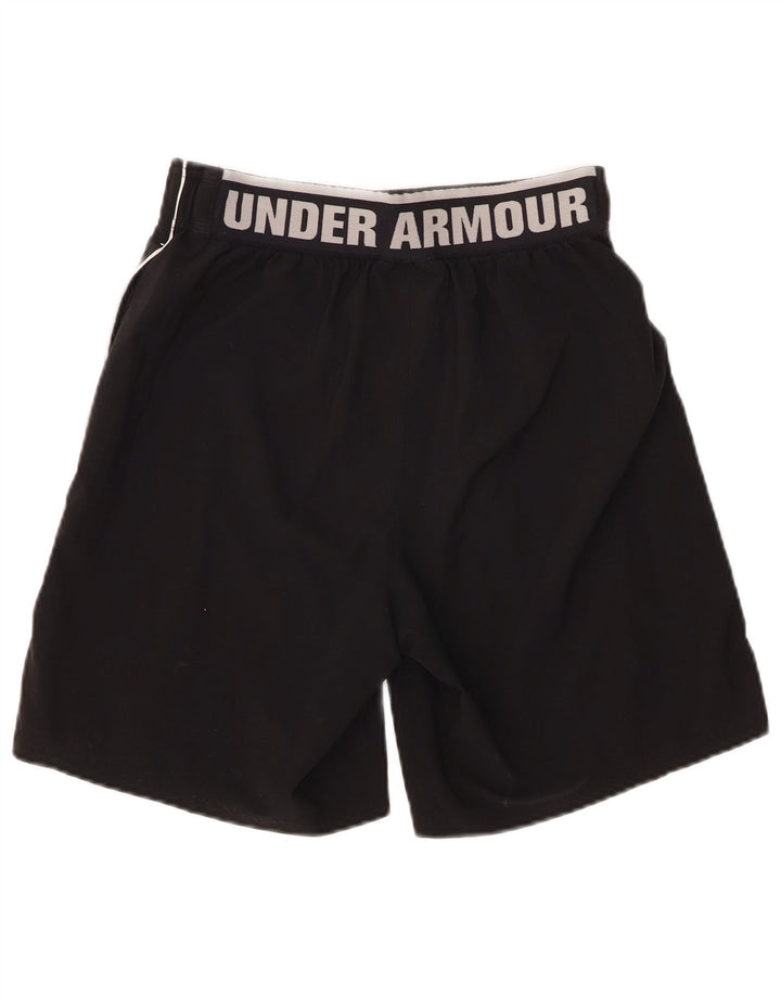 UNDER ARMOUR Herre grafiske sportsshorts Medium Sort Polyester