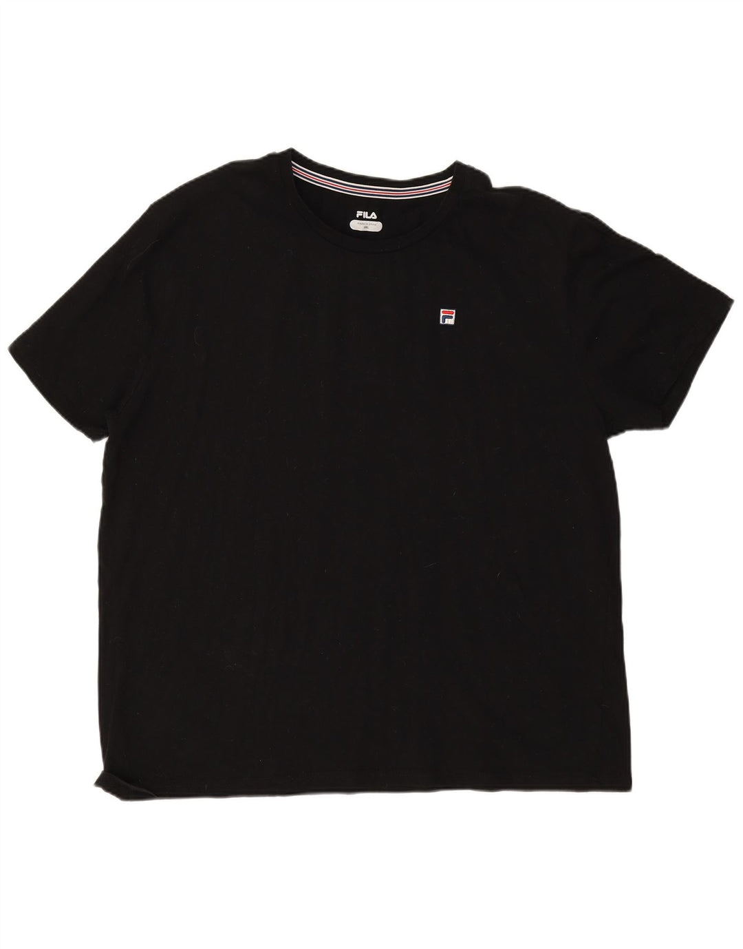 Fila Herre T-Shirt Top 3XL Sort Bomuld