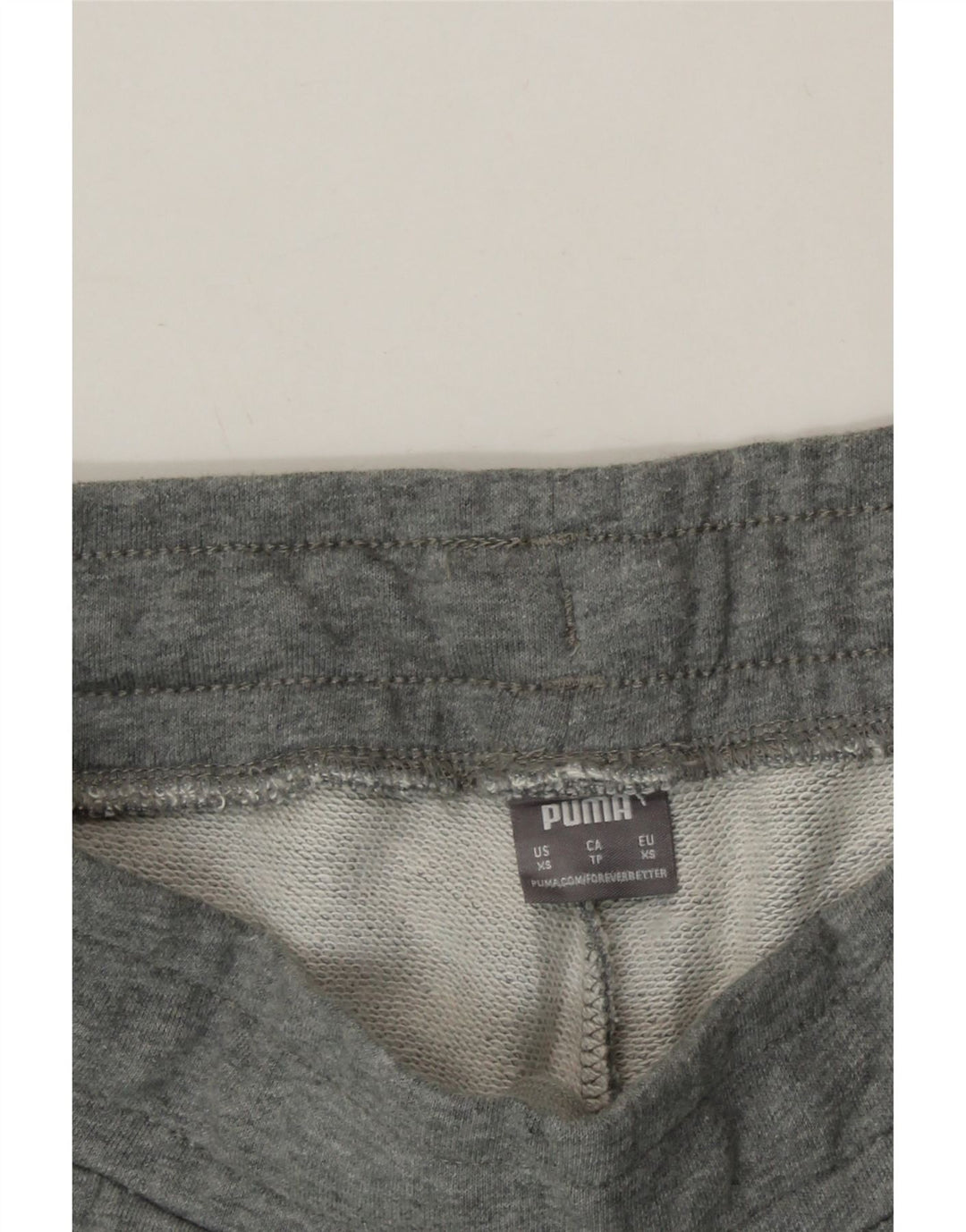 PUMA Mens Graphic Tracksuit Trousers Joggers XS Grey Vintage Puma and Second-Hand Puma from Messina Hembry 