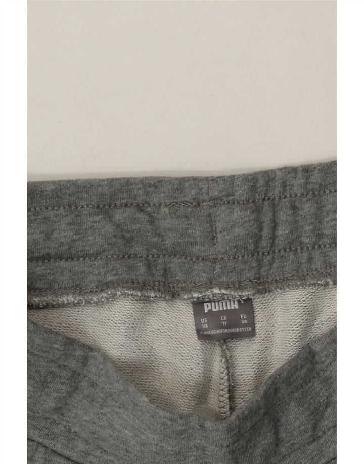 PUMA Mens Graphic Tracksuit Trousers Joggers XS Grey Vintage Puma and Second-Hand Puma from Messina Hembry 
