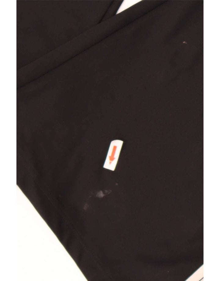 Adidas Dame Flare Træningsdragt Bukser UK 10 Small Black Polyester