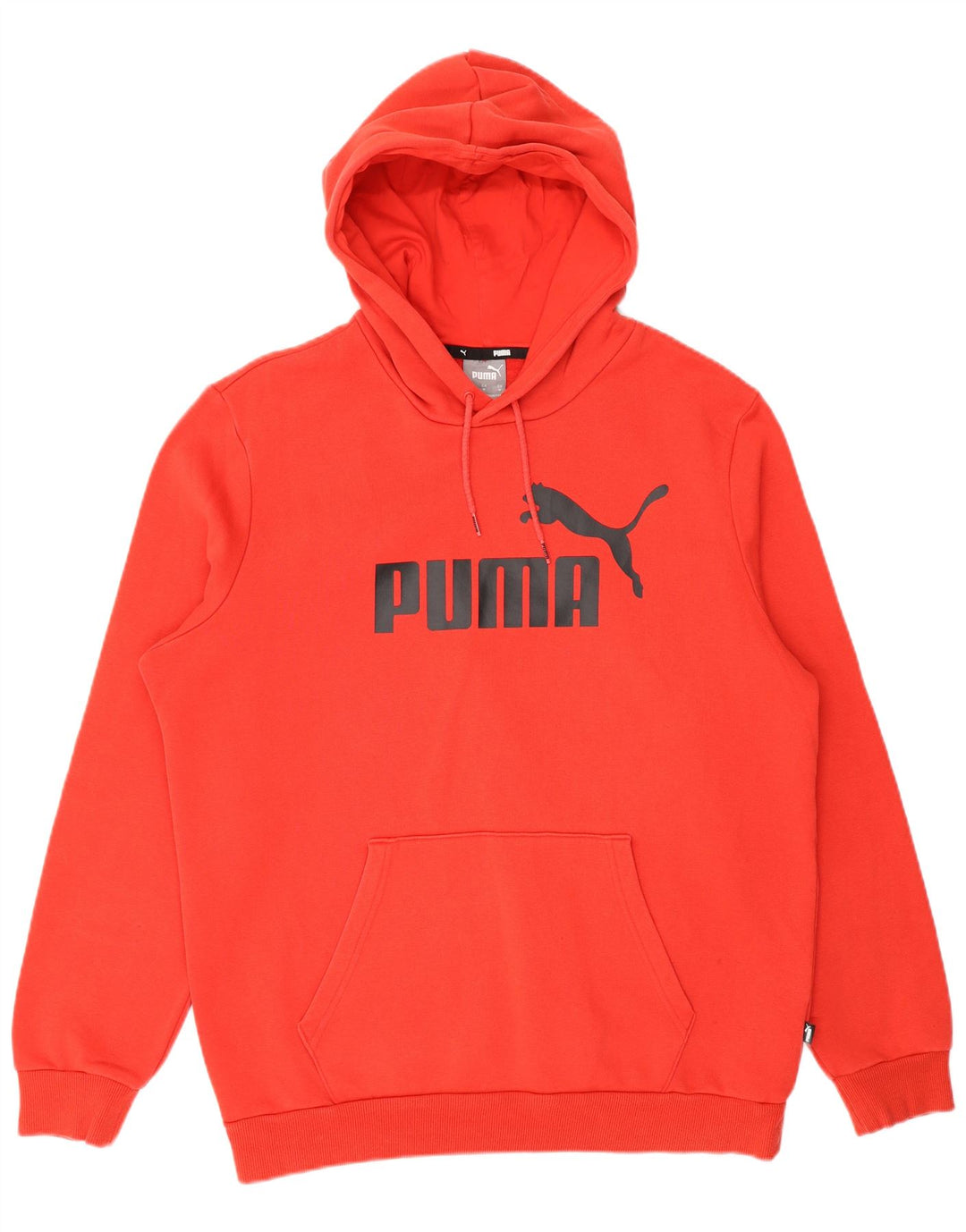 Puma Herre grafisk hættetrøje Jumper Medium Rød Bomuld