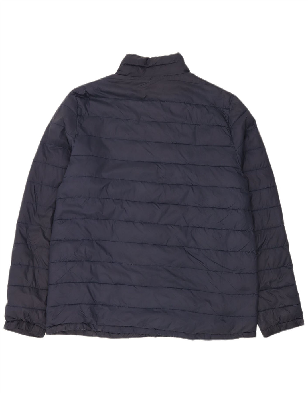 Weird Fish Herre polstret jakke UK 40 Large Navy Blue Nylon