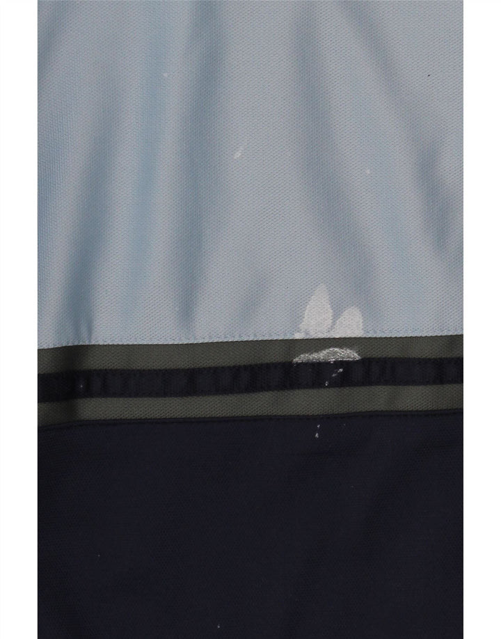 Asics Træningsdragt til mænd Topjakke Stor marineblå Colourblock Polyester