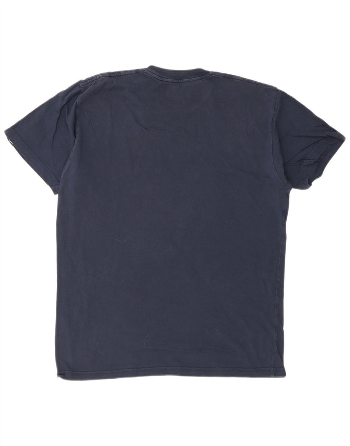 Vans Herre Classic Fit T-Shirt Top Medium Marineblå Bomuld