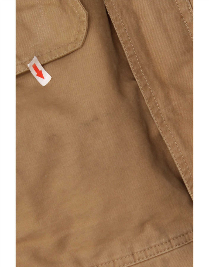Weird Fish Herre Utility Jacket UK 36 Small Brown