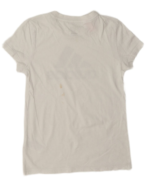 Adidas drenge grafisk t-shirt top 13-14 år hvid bomuld