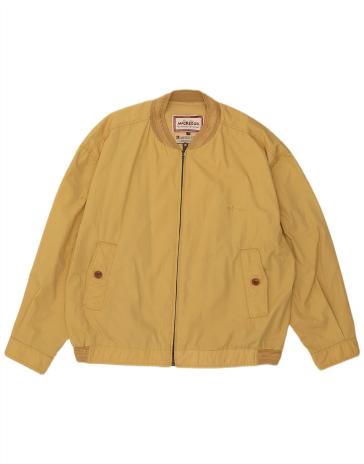 McGregor Herre Bomberjakke IT 56 3XL Gul Polyester