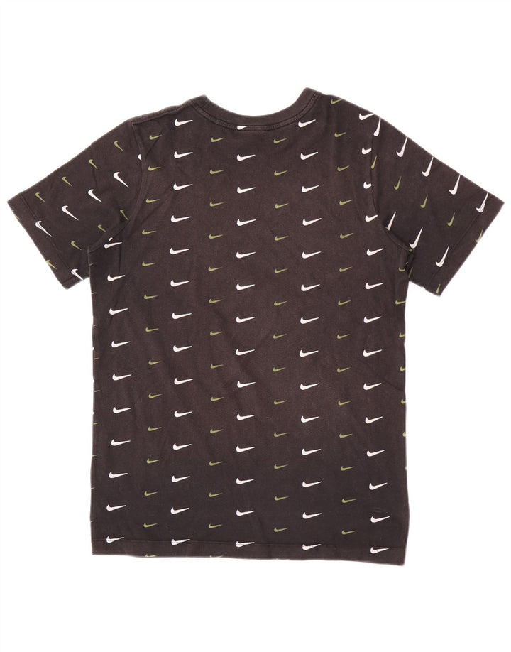 Nike Boys Grafisk T-Shirt Top 13-14 år XL Sort