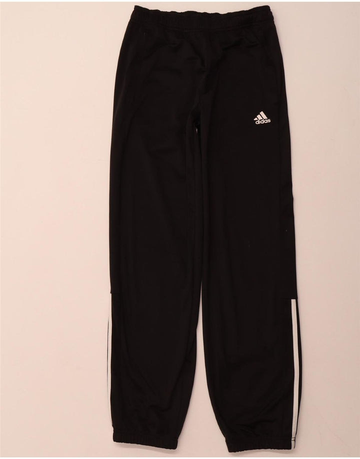 ADIDAS Træningsdragt til mænd Joggers UK 36/38 Small Black Polyester