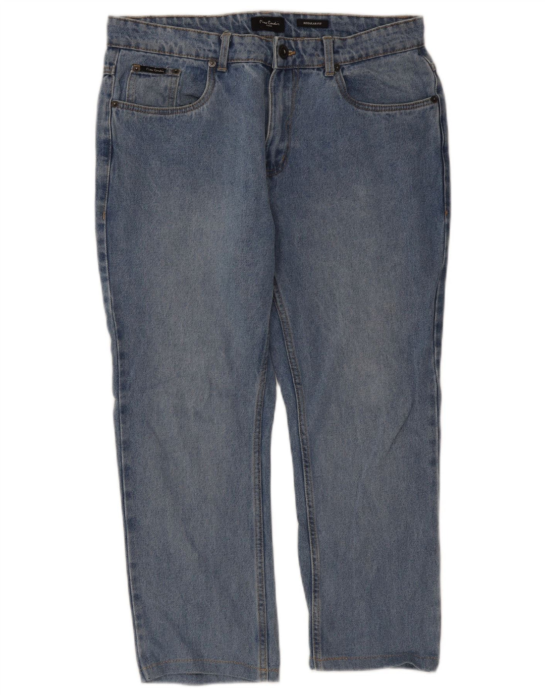 Pierre Cardin Herre Regular Fit Straight Jeans W34 L24 Blå
