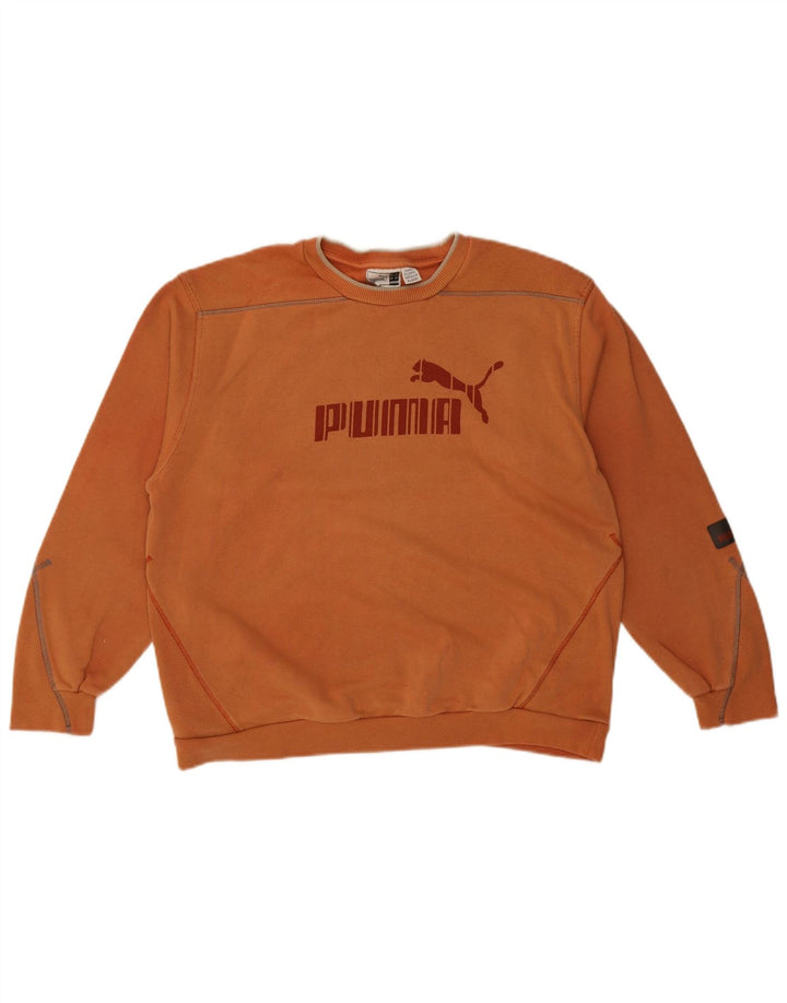 Puma Boys Grafisk Sweatshirt Jumper 13-14 år Orange