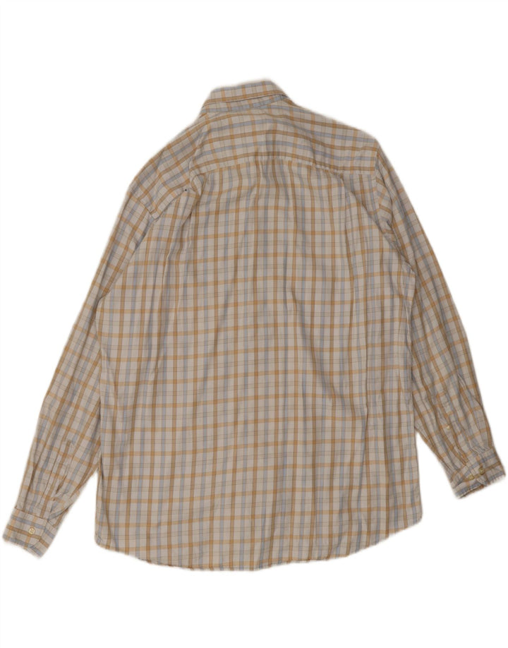 Lacoste herreskjorte str. 44 XL Off White ternet