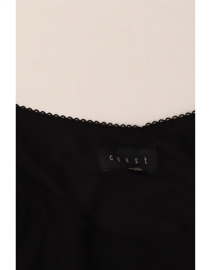 COAST Womens Asymmetrical Skirt UK 16 Large W36  Black