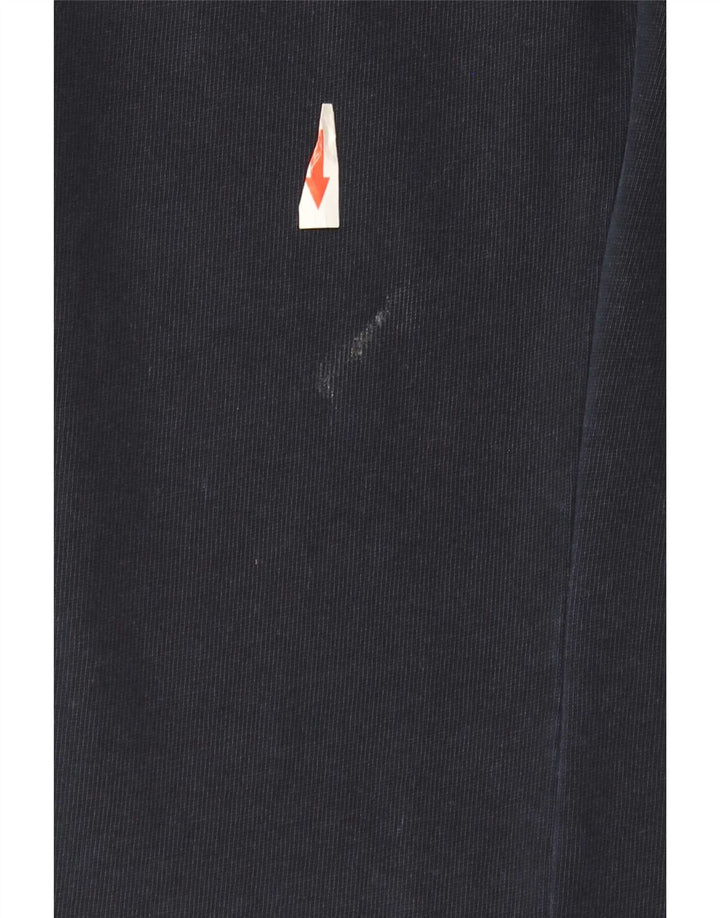 Zara Damebukser med brede ben UK 14 Medium Navy Blue