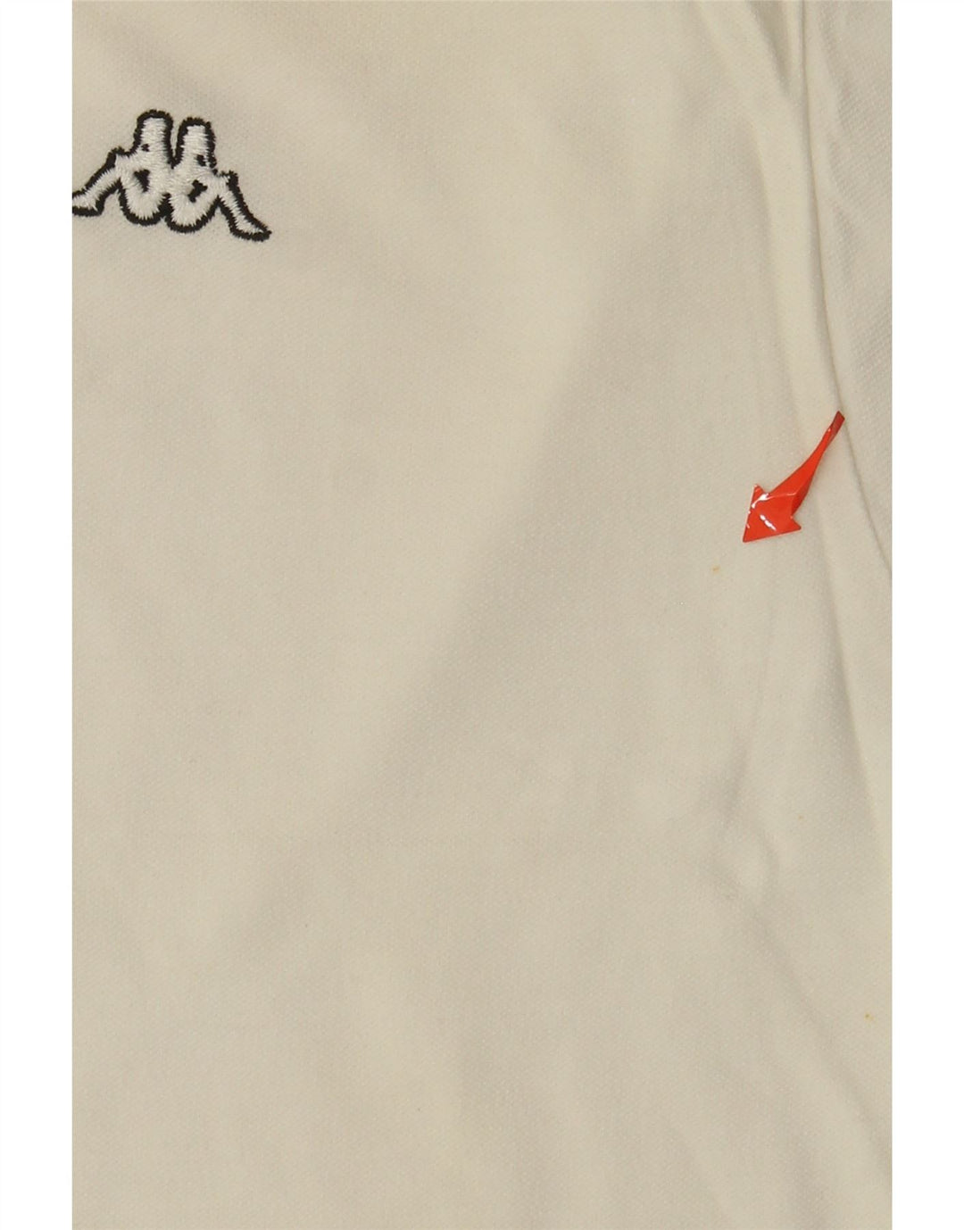 Kappa herre poloshirt Medium hvid bomuld