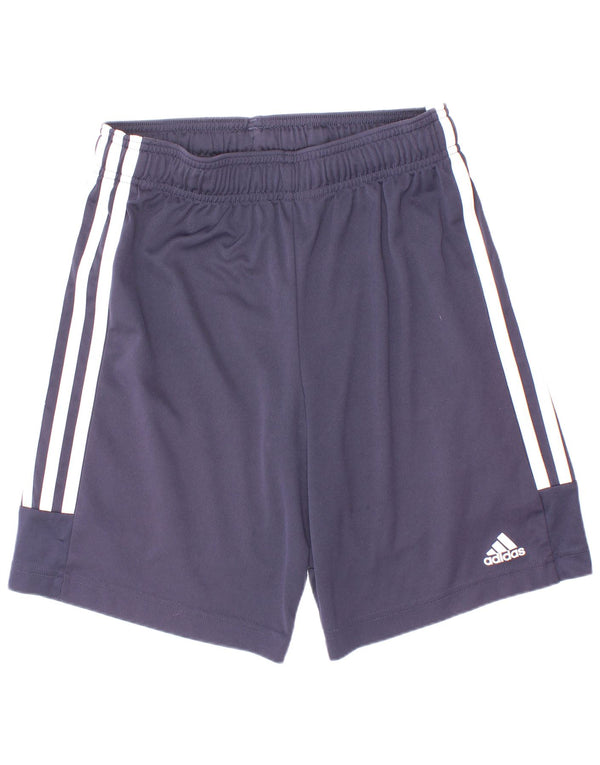 Adidas Aeroready Sportsshorts til drenge 11-12 år Marineblå