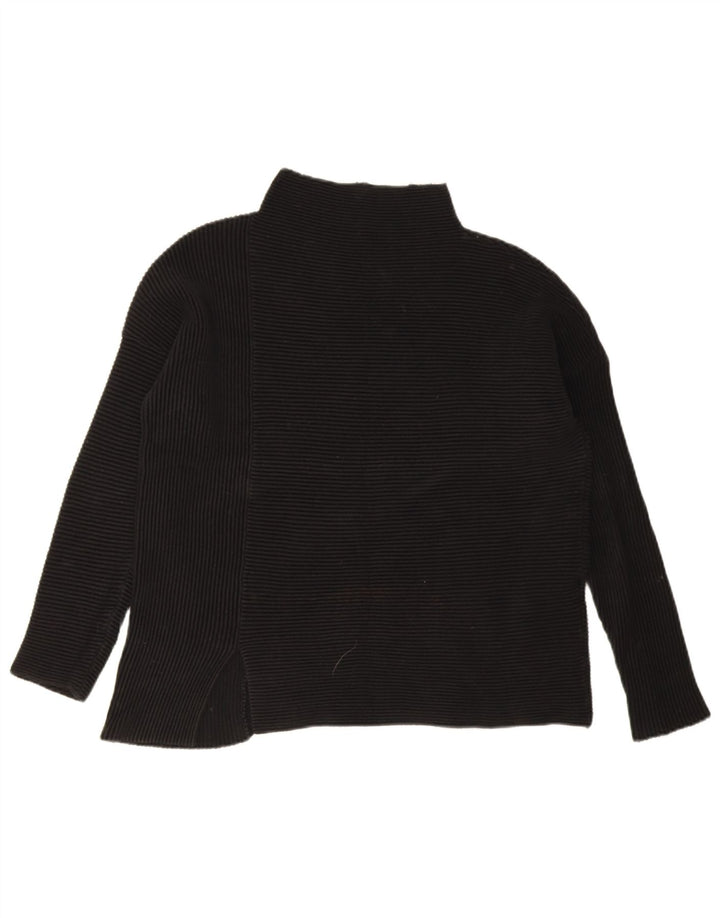 French Connection Dame Turtle Neck Jumper Sweater UK 10 Small Black