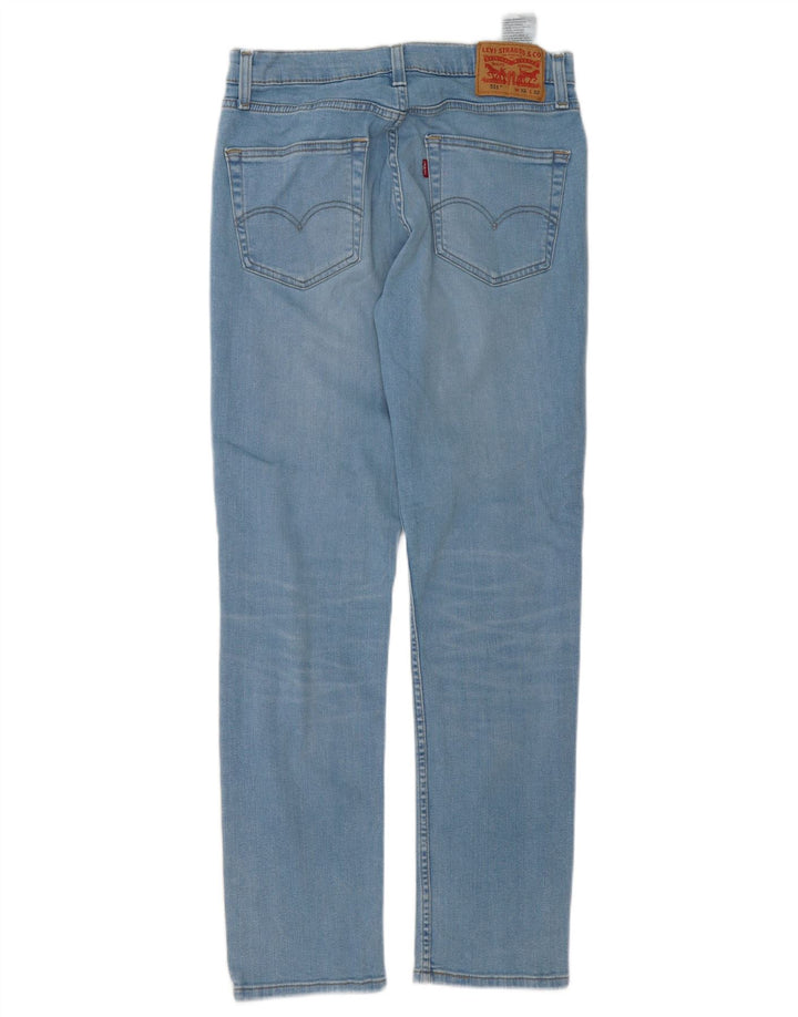 Levi's Herre 511 Slim Jeans W32 L32 Blå Bomuld