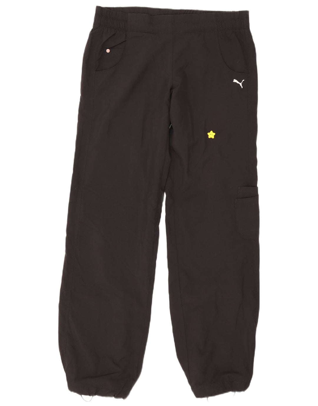 Puma Joggers Cargo Bukser UK 12 Medium W32 L33 Sort Polyester