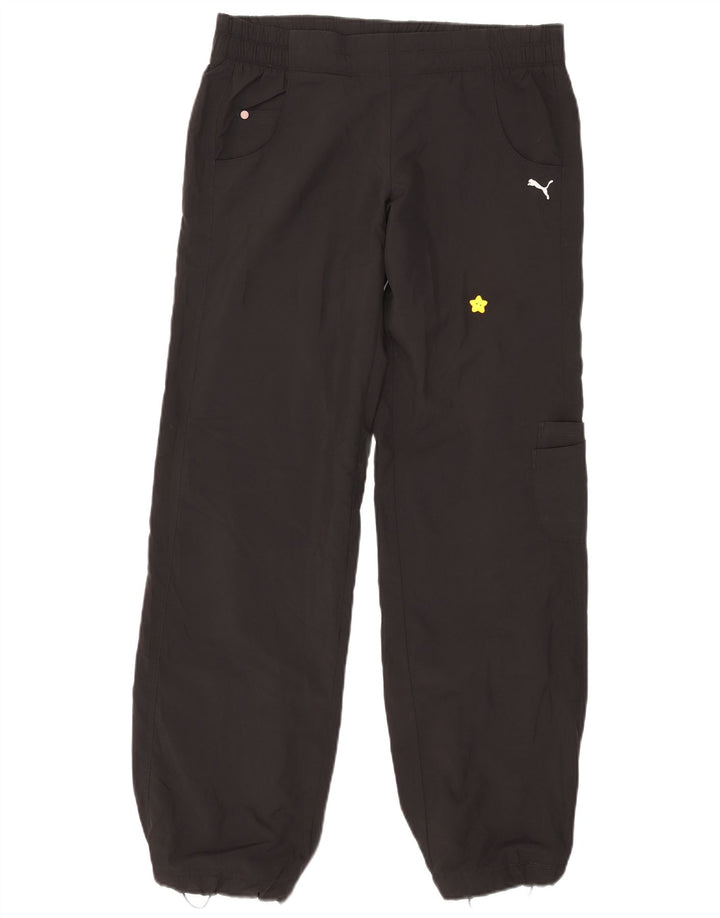 Puma Joggers Cargo Bukser UK 12 Medium W32 L33 Sort Polyester