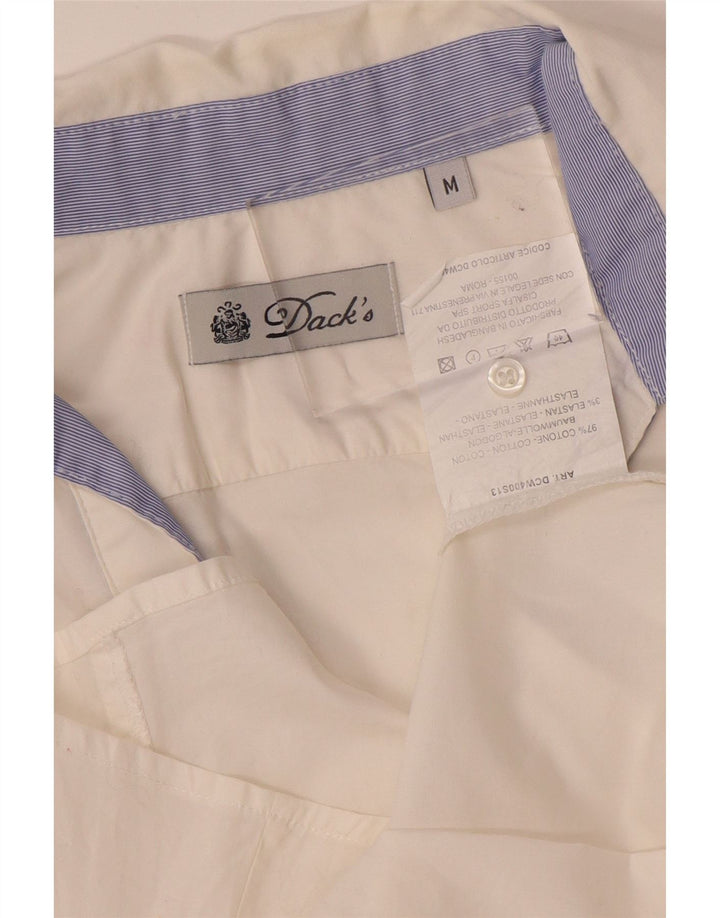 Dacks Dameskjorte UK 12 Medium White Bomuld