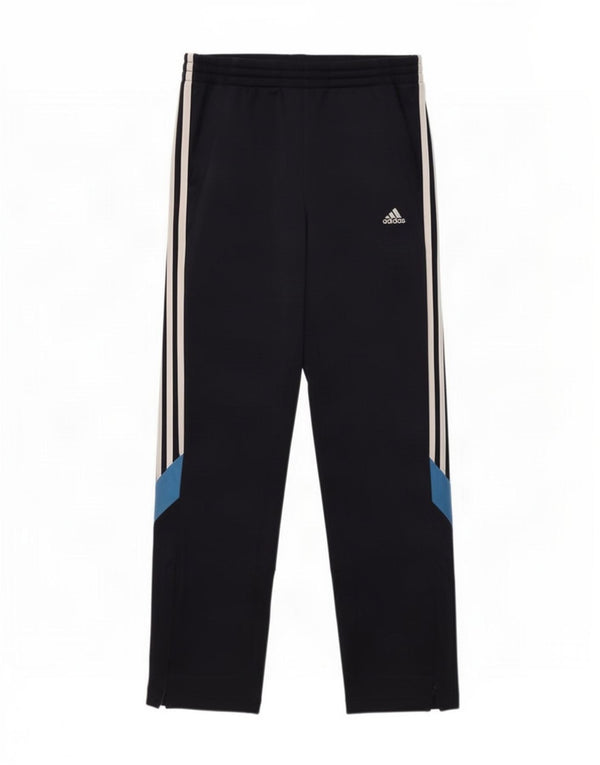 Adidas Træningsdragtsbukser til kvinder UK 14 Medium Navy Blue Colourblock
