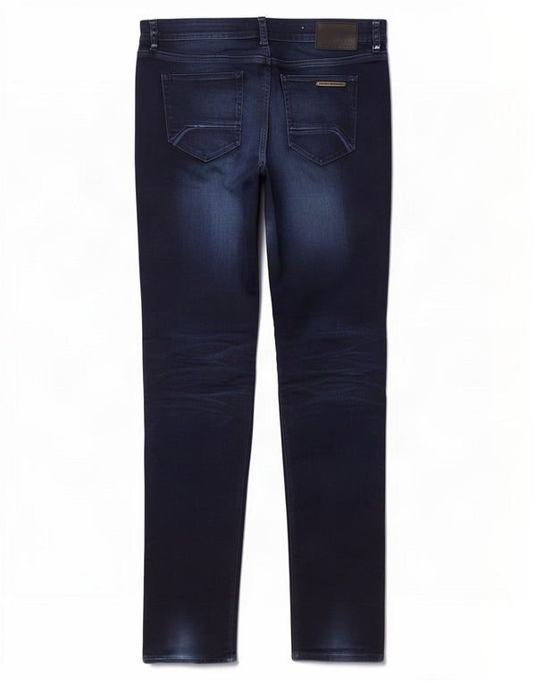 Dkny Womens Skinny Jeans W33 L33 Navy Blue Cotton