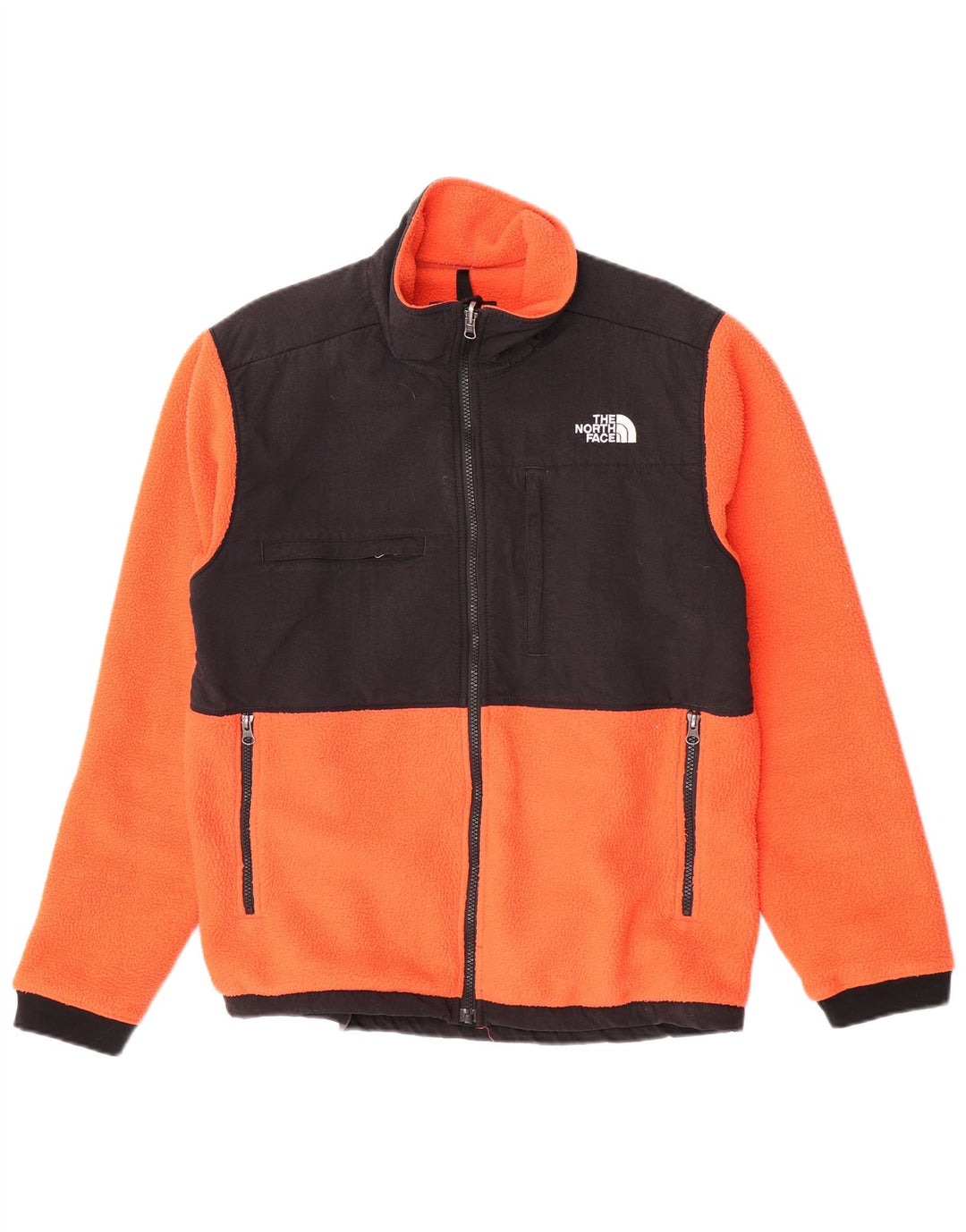 The North Face Fleecejakke til kvinder UK 14 Large Orange Colourblock