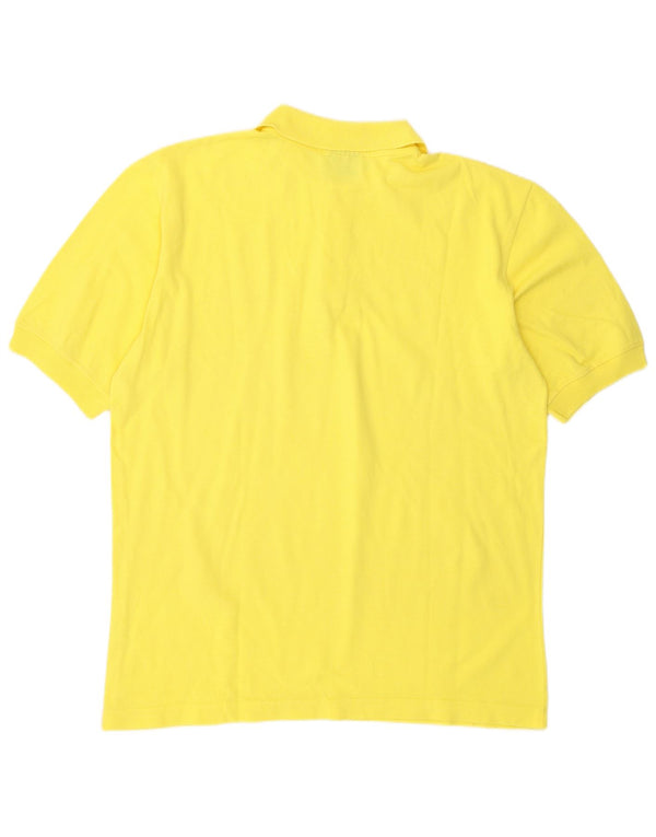 Cerruti 1881 herre poloshirt stor gul bomuld