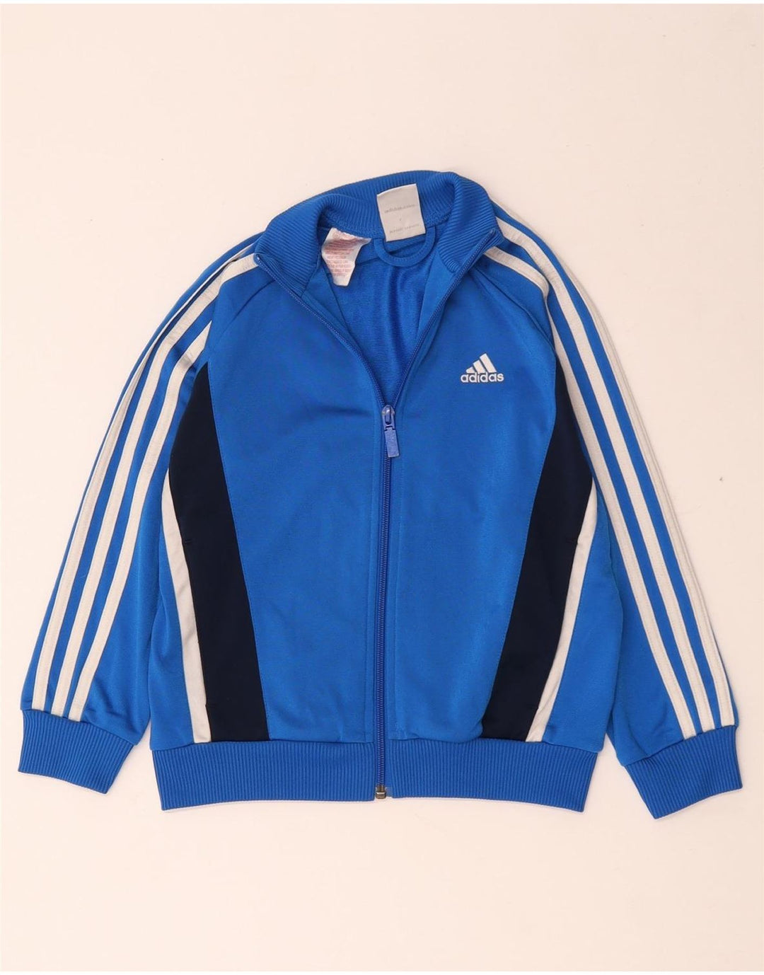 Adidas Træningsdragt Topjakke til drenge 7-8 år Blå Colourblock Polyester