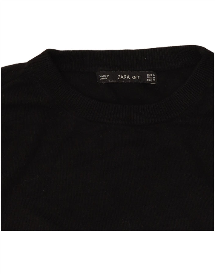 Zara Dame Jumper Sweater UK 12 Medium Sort