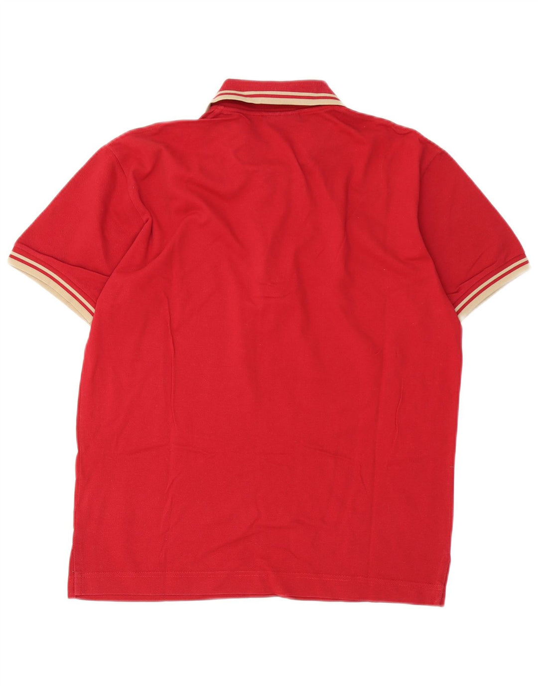 Rifle Herre Regular Fit Polo Shirt Lille Rød Bomuld