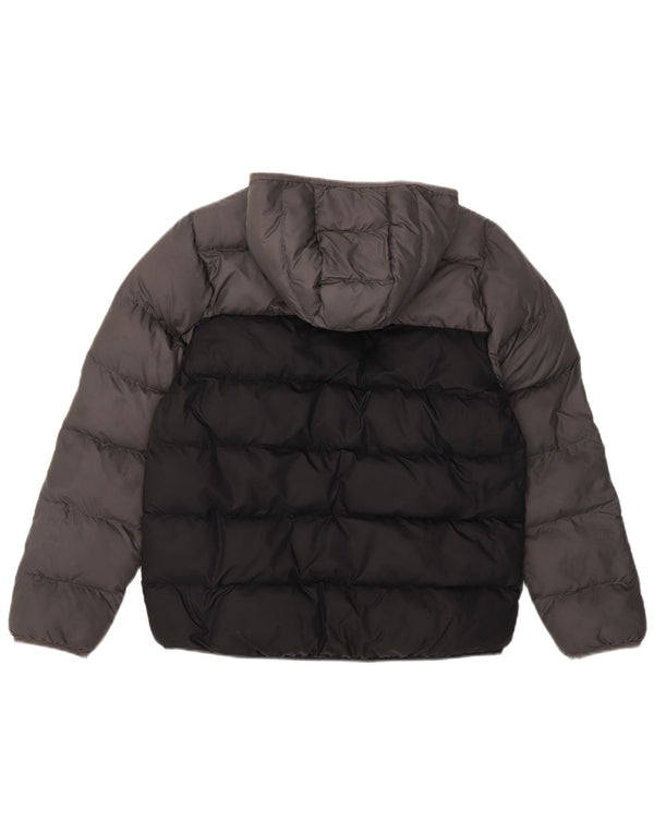 Adidas hættejakke til drenge 13-14 år Grå Colourblock Polyester