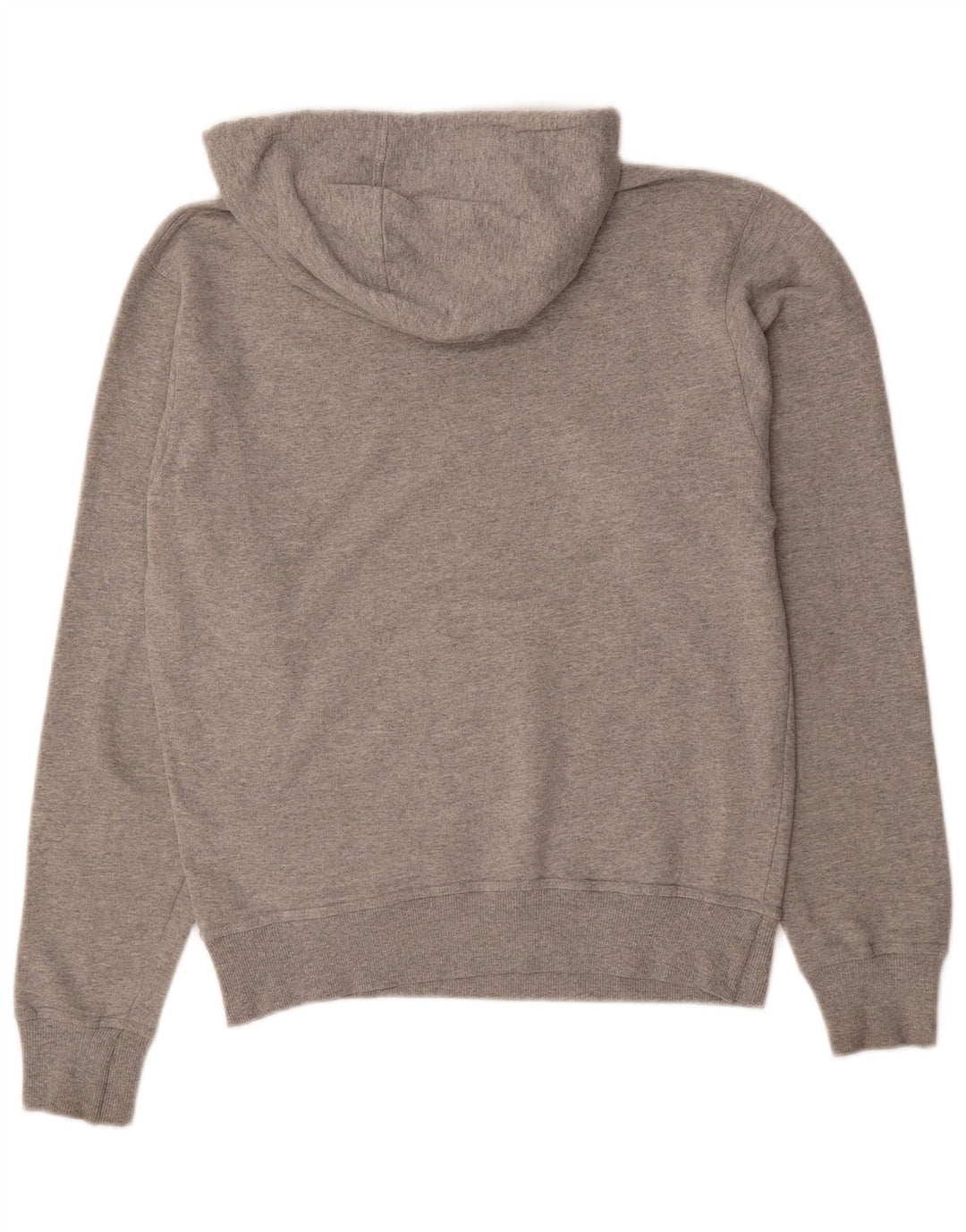 CHAMPION Mens Graphic Hoodie Jumper Small Grey Cotton
