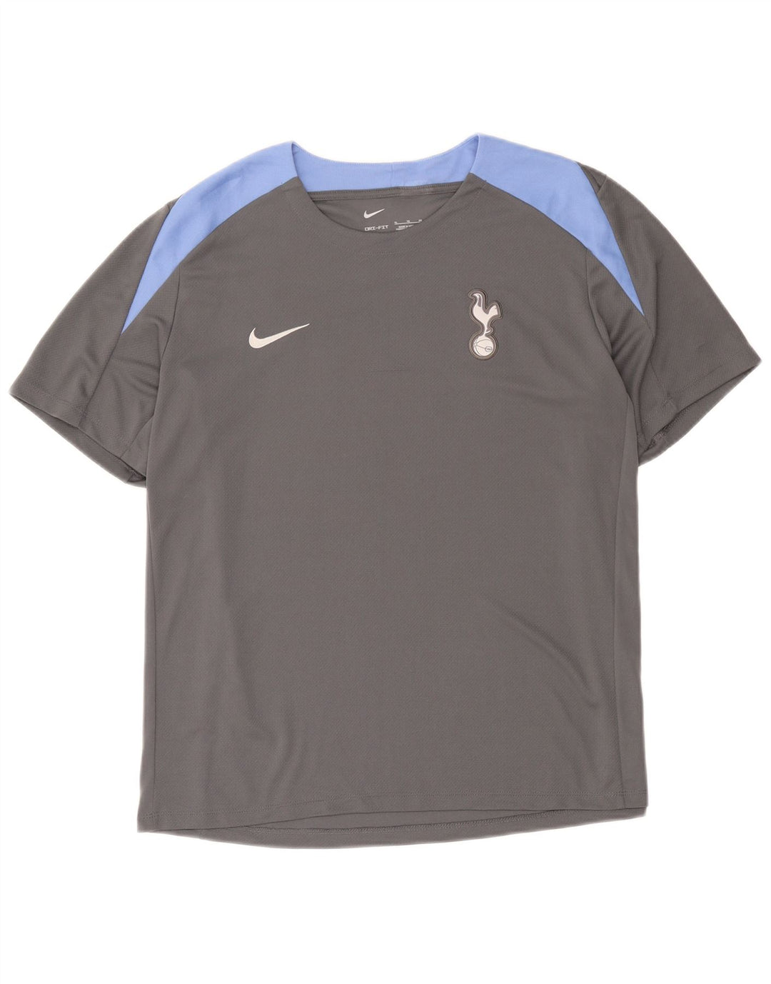 Nike Herre Dri Fit T-shirt Top XL Grå Colourblock Polyester