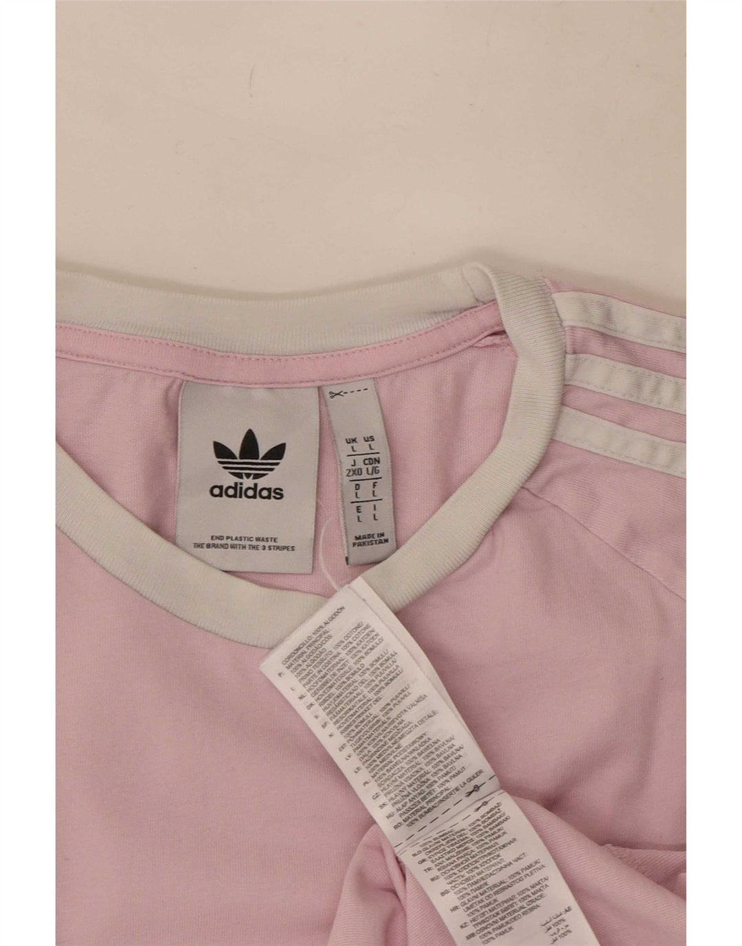 Adidas Herre T-Shirt Top Stor Pink Bomuld