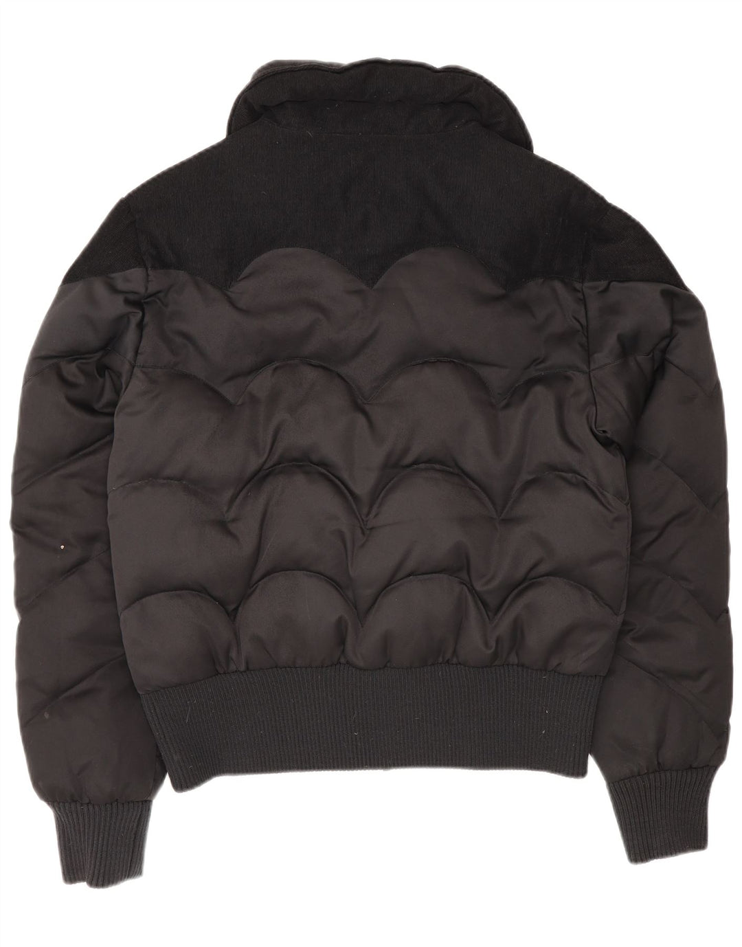 Levi's Polstret bomberjakke til kvinder UK 16 Stor sort polyester