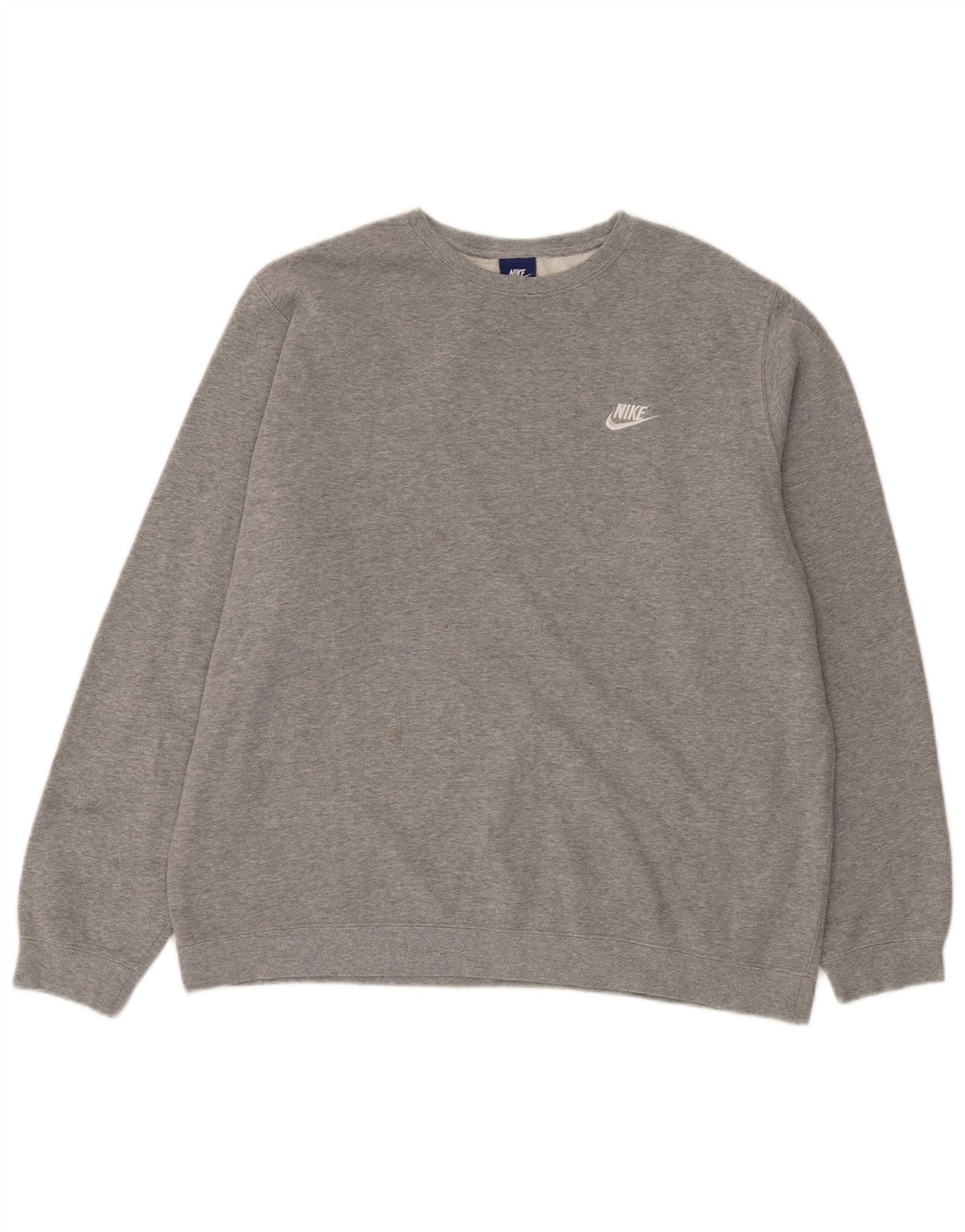 Nike Sweatshirt Jumper XL til mænd, grå polyester