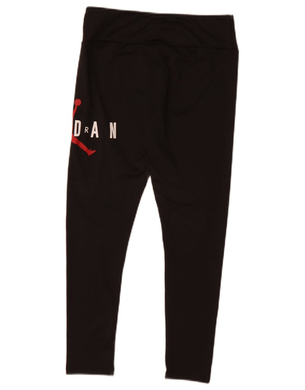 Jordan Girls Grafiske Leggings 10-11 år Medium Sort Polyester