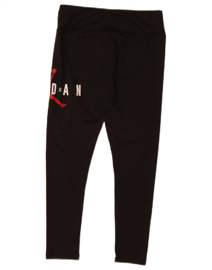 Jordan Girls Grafiske Leggings 10-11 år Medium Sort Polyester