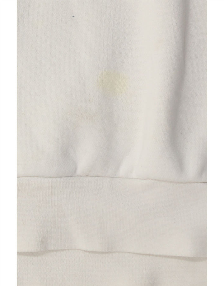 ADIDAS Hættetrøje til mænd, lille hvid bomuld