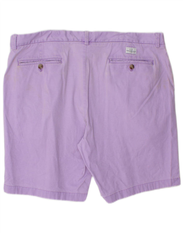 VINEYARD VINES Herre Chino Shorts W38 XL Lilla Bomuld