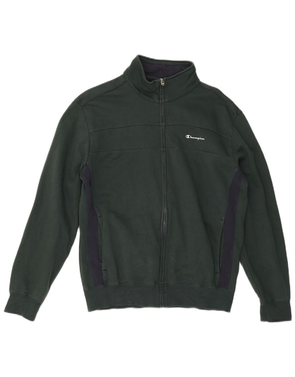 CHAMPION Dame træningsdragt Topjakke UK 22 3XL Grøn Colourblock